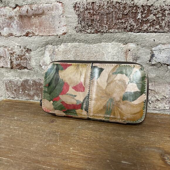 Patricia Nash Wallet Tropical Dreams Floral Leather - Picture 5 of 7